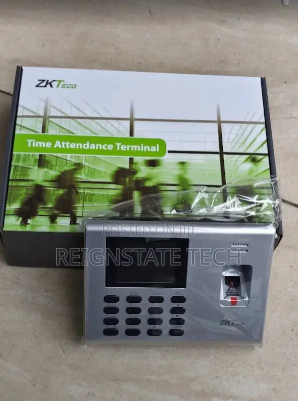 ZKTECO Biometric Fingerprint Time Attendance Machine (3000 Users) - 1