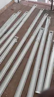 Double Track Curtain Rails - 6m Long - 1
