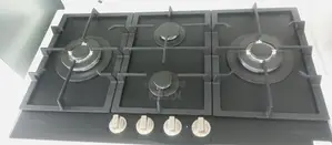 Newmatic PM940STTNB Nano-Coated Built-in Gas Hob