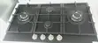 Newmatic PM940STTNB Nano-Coated Built-in Gas Hob - 1