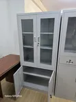 Boss Office Products Metal Cabinet - 4 Shelves - 2