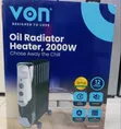 Von Oil Radiator Heater 2000W - 2