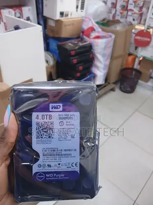 4TB WD Purple Surveillance HDD SATA Hard Drive for DVR NVR