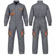 Grey Cargo Overall - 1