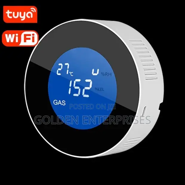 Smart WiFi Gas Detector with Loud Alarm - 1