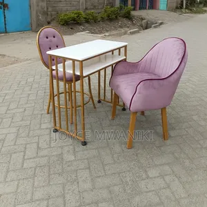 Classy Manicure Set with Light Purple Seats