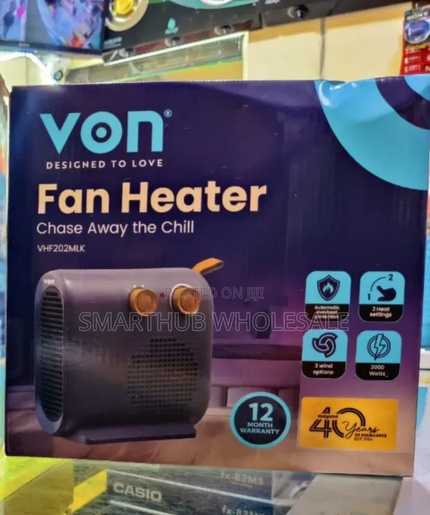 Von Fan Heater 202MLK 2000W - 1