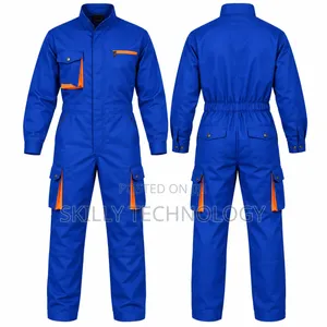 Royal Blue Cargo Overall - Brand New