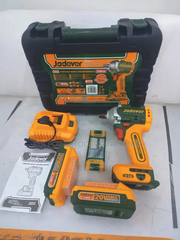 Quality 210Nm Cordless Impact Wrench (20V) - 1