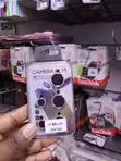 CD Texture Silver Camera Lens Protector for Samsung Galaxy S24 Ultra - 1