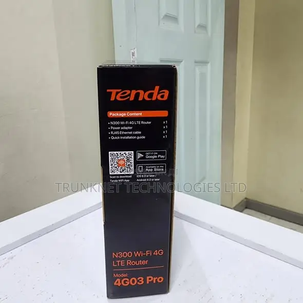 Tenda N300 4G LTE Wi-Fi Router - 1