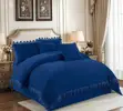 Luxury Lace-Trim Duvet Set – 6-Piece - 5