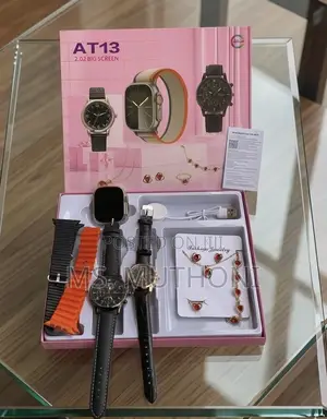 Premium Smart Watch 3-in-1 Gift Box
