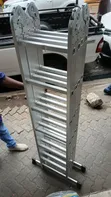 7.7m Aluminum Multi-Purpose Folding Ladder (150kg Max) - 2