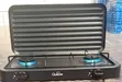 Olelon 2 Burner Gas Stove Cooker with Cover Lid - 2