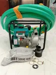 Aico 2" Diesel Water Pump Kit 8hp with Pipes - 1