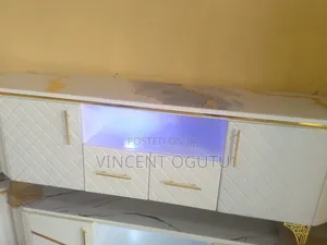 White TV Stand for Dining Room