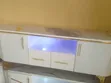 White TV Stand for Dining Room - 1