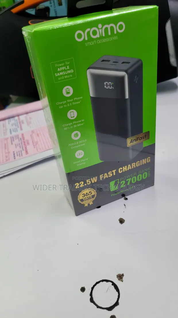 Oraimo PowerNova QF1 27000mAh 22.5W Fast Charging Power Bank - 1