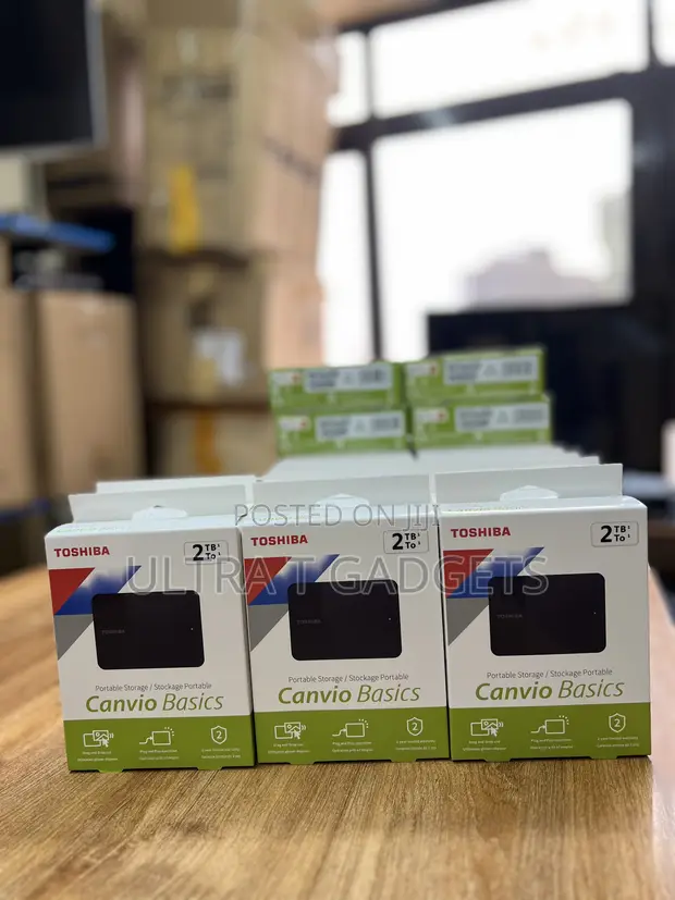 Brand New Toshiba 2TB Internal Hard Drive HDD - 1