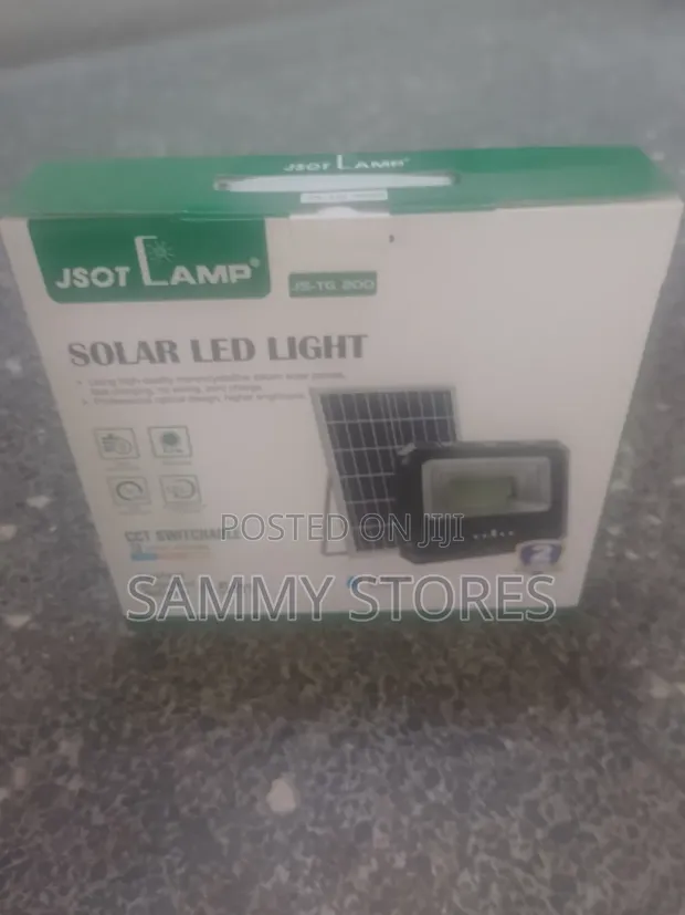 JSOT 200W Waterproof Solar Security Lamp - 1