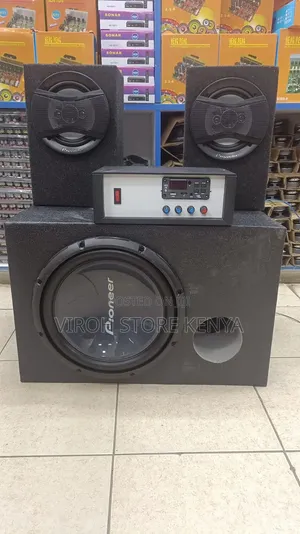 Juakali Amplifier with Pioneer 1400W Speaker System