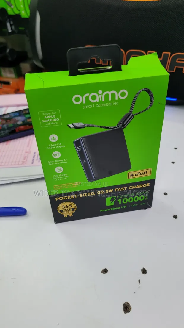 Oraimo PowerNova L11 10000mAh Power Bank - 1