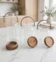 Nordic Saddle-Strap Pantry Jars Set (3pcs) - 3