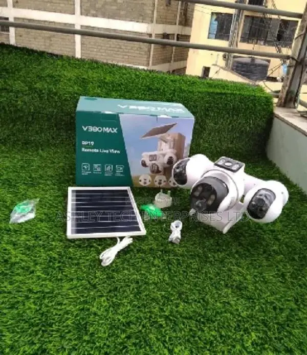 V380 Max BP19 4G Solar CCTV Camera - PTZ Advanced - 1