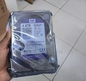 WD Purple 4TB CCTV Surveillance HDD for NVR/DVR