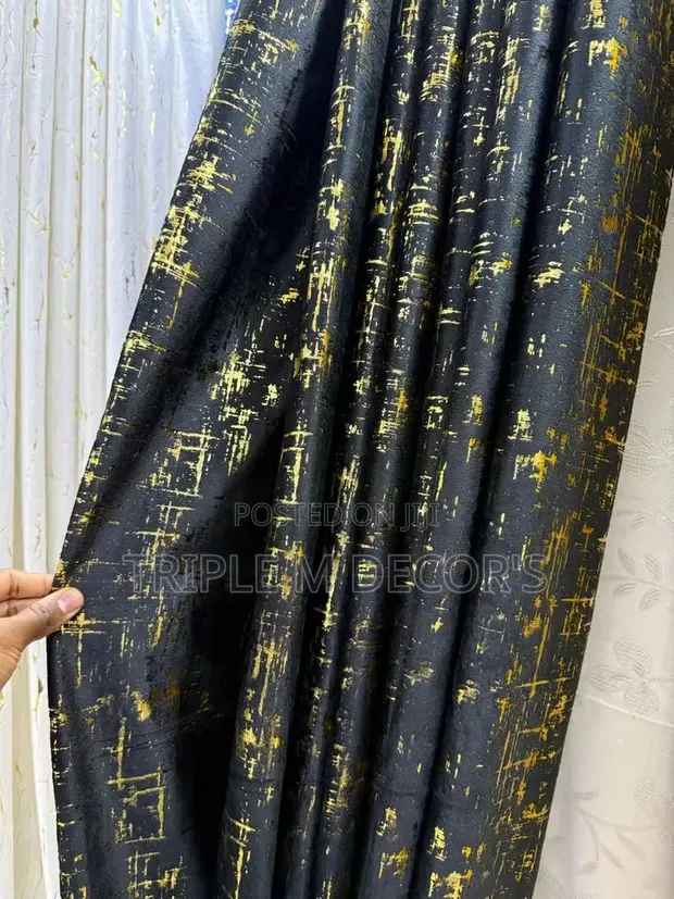 Modern Luxury Velvet Window Drapery - 1