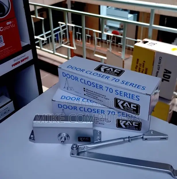 Automatic Hydraulic Door Closer na Mikono ya Chuma cha Kudumu - 1