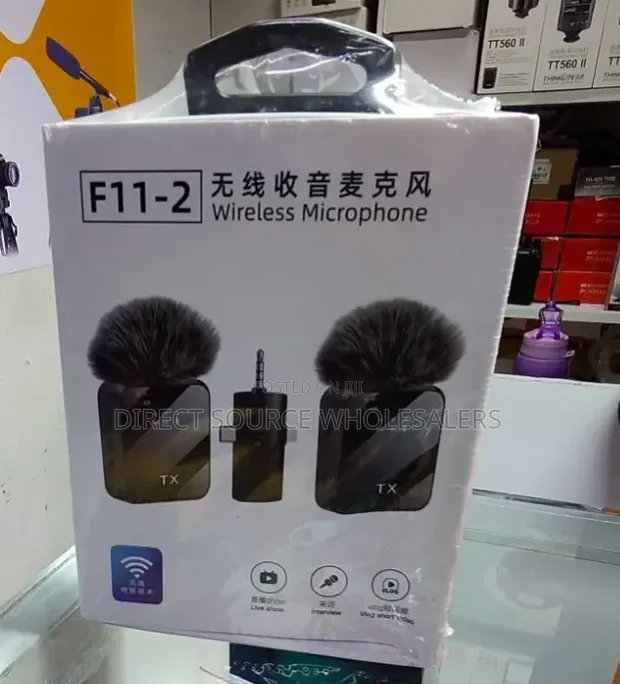 Premium Wireless Lavalier Microphone - 1