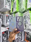 2x Frosted MagSafe Compatible Cases for Samsung Galaxy S24 - 1