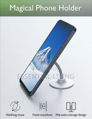 Reusable Desk Mount Phone Stand with Suction Cup