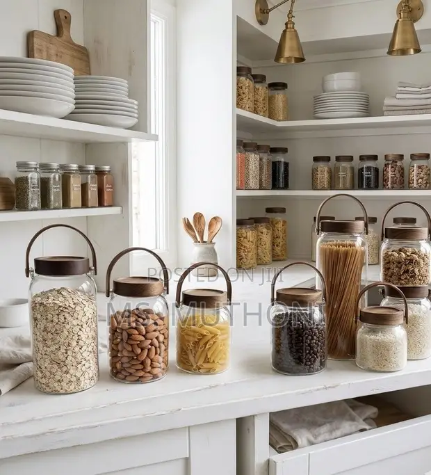 Chefs Pride Marcus Borosilicate Glass Jar (1.5L, 2.5L, 3L) - 1