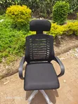 Ergonomic High Back Chair with Adjustable Headrest - 2