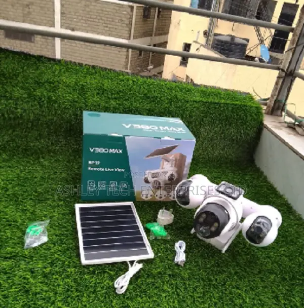 V380 Max 4G Kamera ya Usalama ya Nje ya Lensi Nne - 1