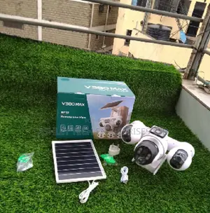 V380 Max 4G Kamera ya Usalama ya Nje ya Lensi Nne