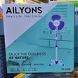 Ailyons 16" Stand Fan (Model FS-1609-K) - 2