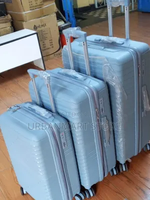 Brand New 3-in-1 Unbreakable PP Suitcase Set (72, 64, 52cm)