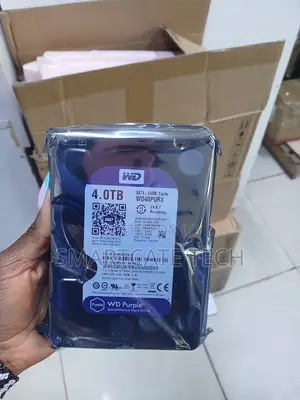4TB WD Purple Surveillance HDD for CCTV