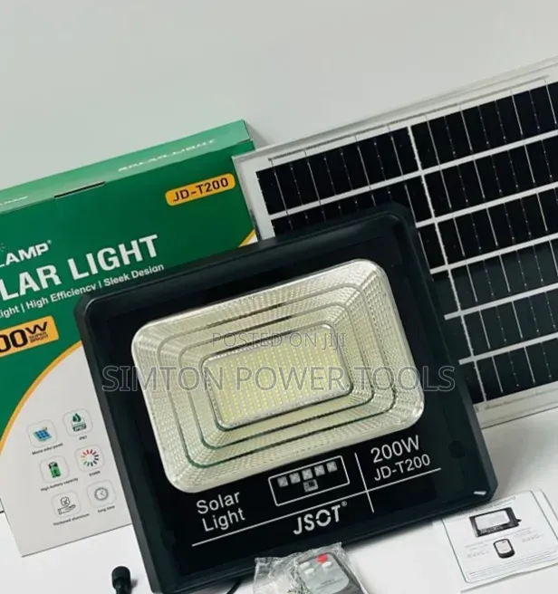 JSOT JD-T200 200W Solar Street Light - 1