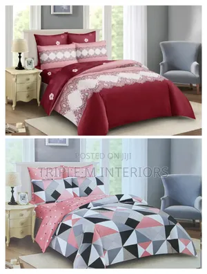5x6 Duvet Set - 2 Pillowcases, 1 Duvet, 1 Bedsheet