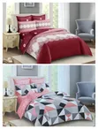 5x6 Duvet Set - 2 Pillowcases, 1 Duvet, 1 Bedsheet - 2