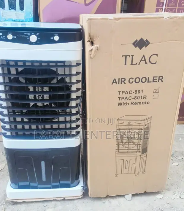 TLAC 35L Portable Air Cooler with Remote & Wheels - 1