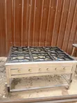 Commercial 6 Burner Gas Cooker - Stainless Steel - 2