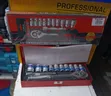 12-Piece 1/2-Inch Drive Chrome Vanadium Socket Wrench Set - 1