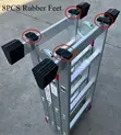 Multifunctional Aluminum Folding Ladder - 2