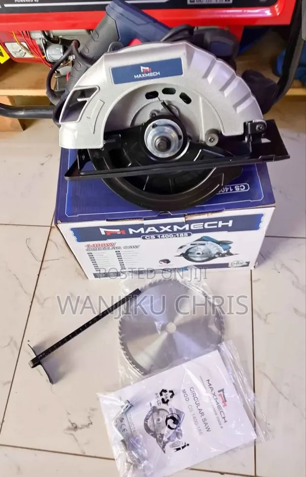 Maxmech 1400W Circular Saw 7" Blade - 1